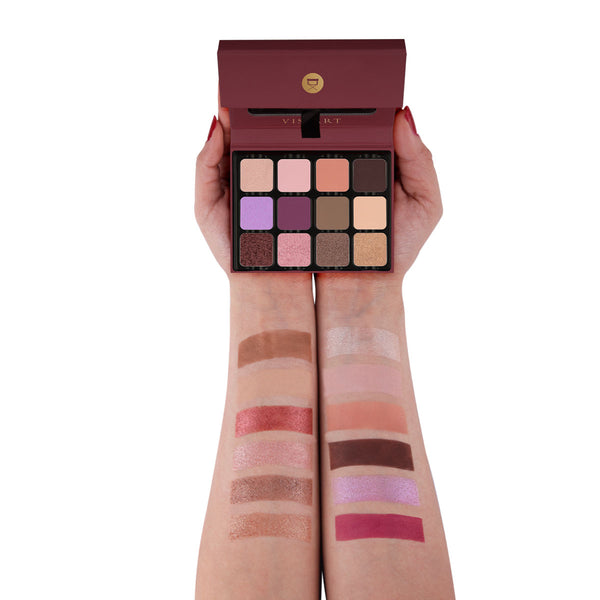 12 Color Eyeshadow Rose Edit - VED002